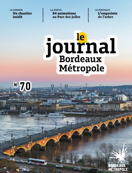 Couverture du journal 70 de Bordeaux Métropole